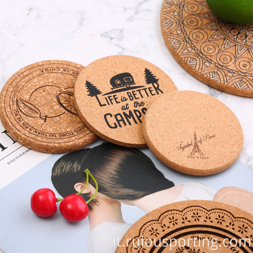 wholesale cork coasters for pot holder